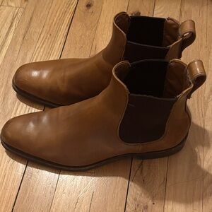 Allen Edmonds Tan Leather Chelsea Boots